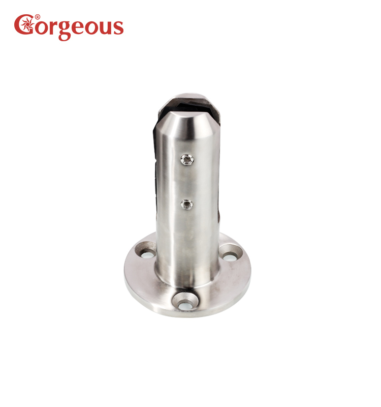 gorgeous stainless steel round pool fittings handrail clamp brackets holder inox swimming  pool fence glass balustrade spigot