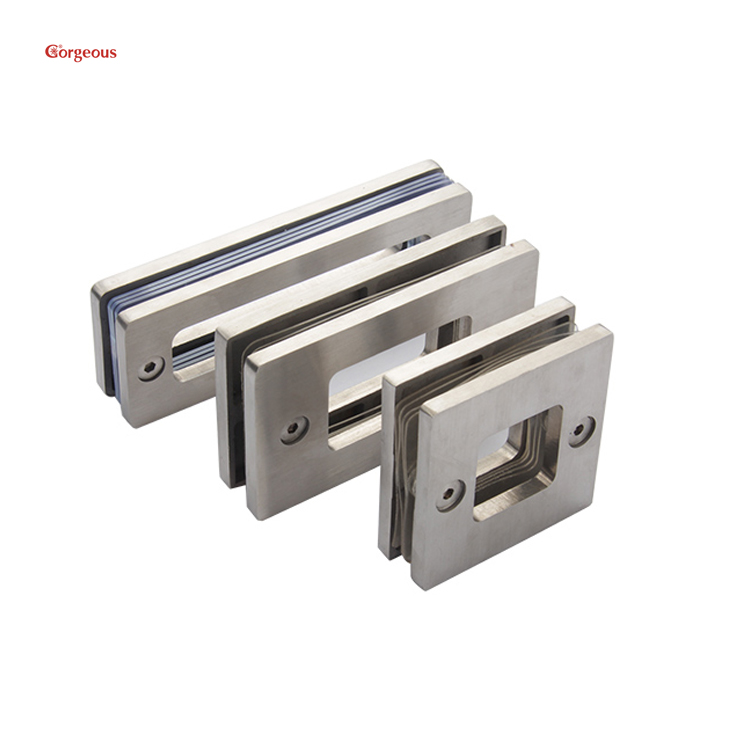 manufacturer 304 stainless steel square sliding glass door handle shower handle pull handle for sliding glass doors