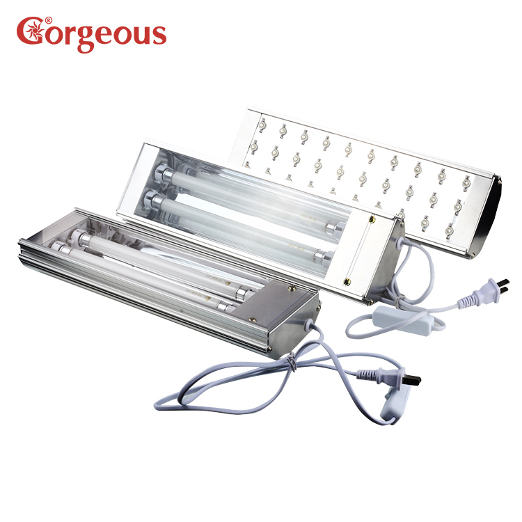 Double Tube UV-C light UV Lamp water purifier Germicidal Lamp Disinfection Lamp Suitability For Aquarium Home Medical