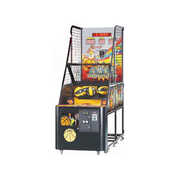 indoor basketball arcade machine