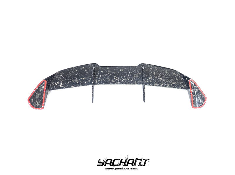 YCAD6035SDZCF  2019-2022 Audi RS6 Avant C8 BKSS Style Roof Spoiler Wing CF Forged Carbon Weave (15).jpg