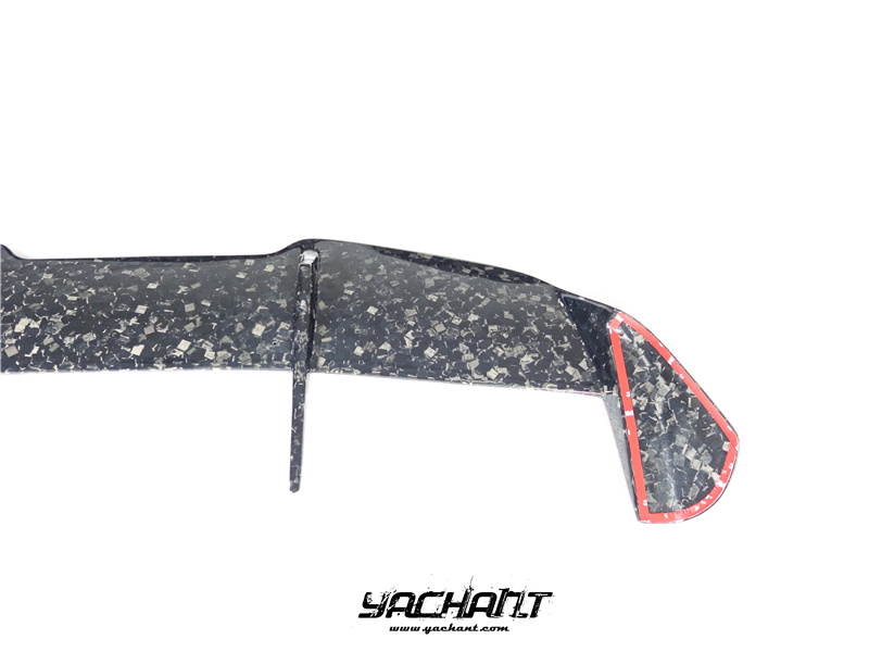 YCAD6035SDZCF  2019-2022 Audi RS6 Avant C8 BKSS Style Roof Spoiler Wing CF Forged Carbon Weave (18).jpg