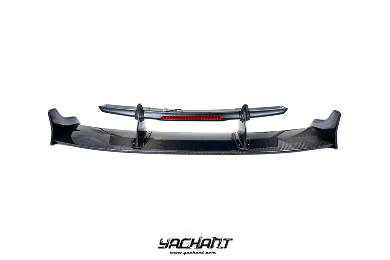 YCR35258LPCF 2008-2020 Nissan R35 GTR CBA DBA EBA Top Secret ST2 Style  GT Wing Spoiler PCF (24).jpg