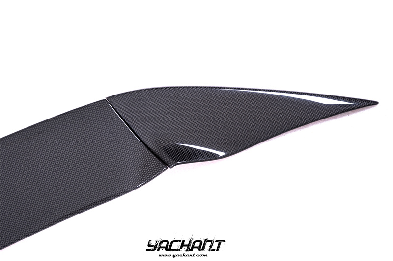 YCFR812005SDCF 2017-2020 Ferrari 812 Superfast Mansory Softkit Style Rear Spoiler  Wing DCF Plain Carbon Weave (34).jpg