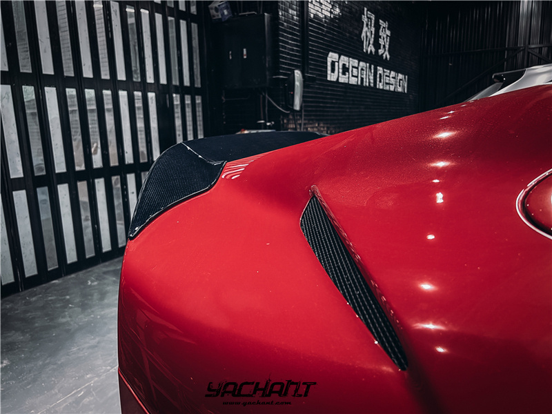 YCFR812005SDCF 2017-2020 Ferrari 812 Superfast Mansory Softkit Style Rear Spoiler  Wing DCF Plain Carbon Weave (102)(1).jpg