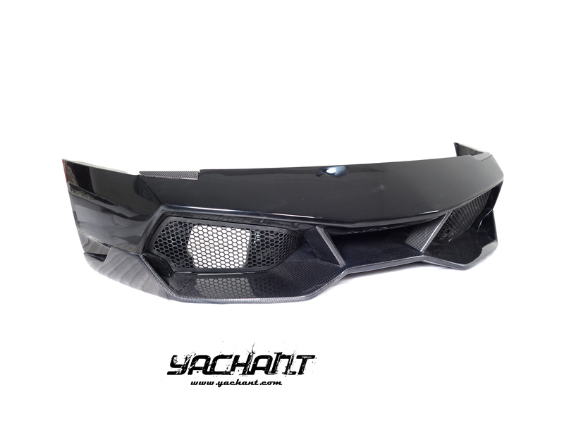 YCLBMCLG015LPCF 2001-2010 Lamborghini Murcielago LP640 LP670 SV Style Front Bumper PCF (4).jpg