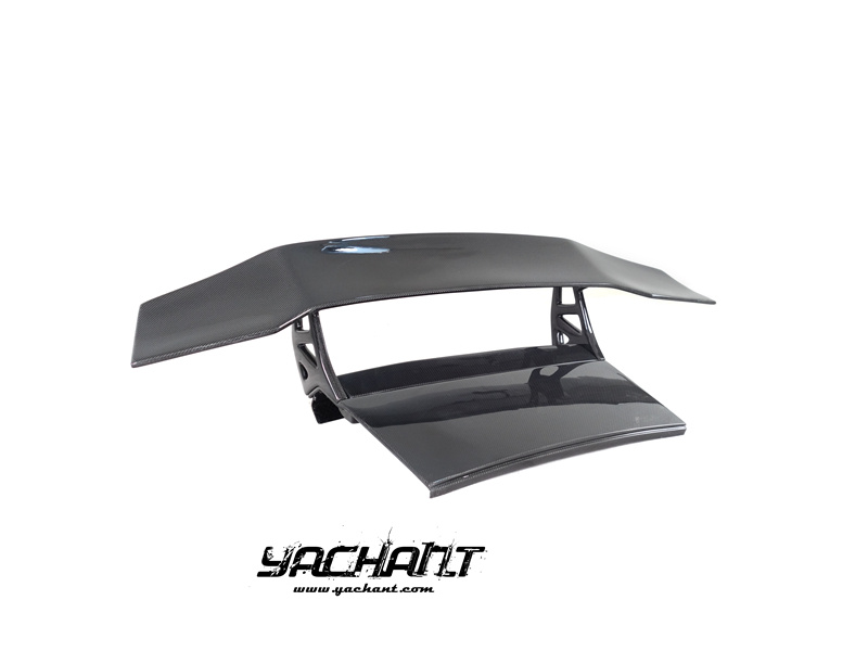 YCLBMCLG018LCF 2001-2010 Lamborghini Murcielago LP640LP670 SV Style Rear Wing Spoiler CF (5).jpg