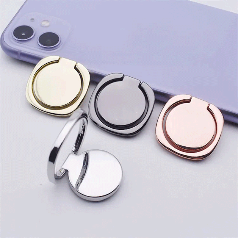 Hot Sale 360 Degree Rotation Metal Magnetic Finger Ring Phone Holder For Cell Phone