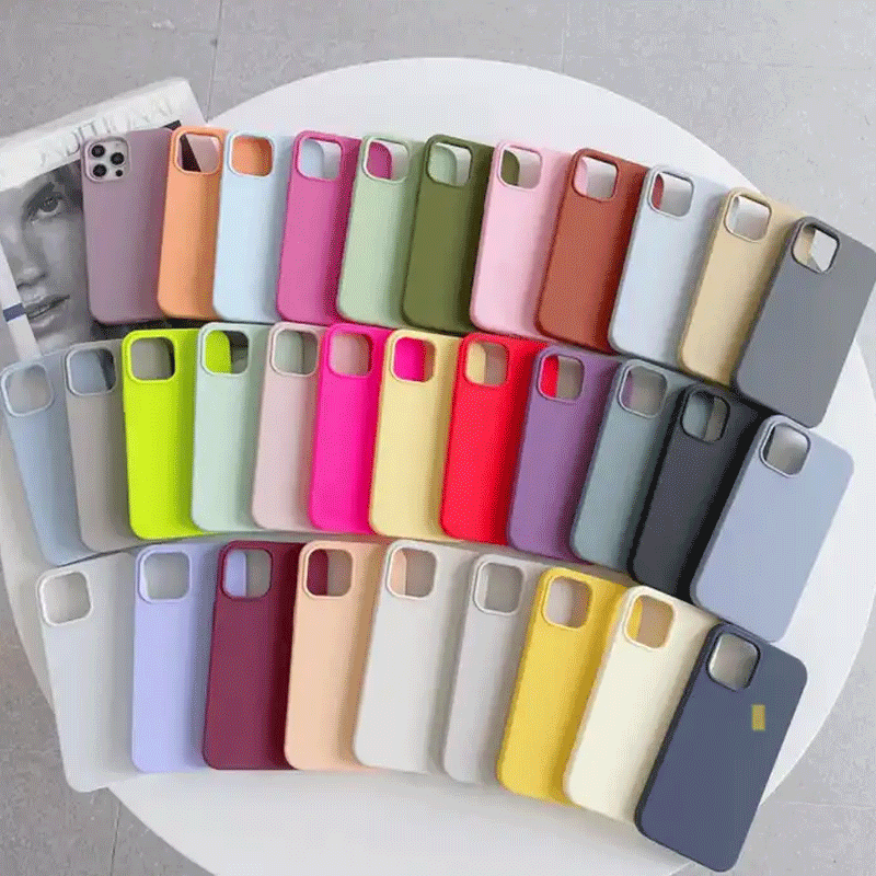 Factory Wholesale Silicone Phone Case Shockproof Case Cover For Apple Iphone 11 12 13 14 15 Pro Max