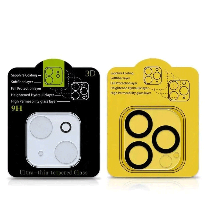 New Arrivals Transparent 9h Tempered Glass 3d Shockproof Camera Lens Protector For Iphone 1414pro/14max/14pro Max13 Pro Max