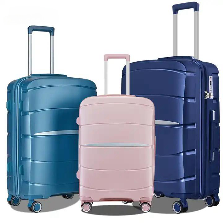 ABS LUGGAGE PP LUGGAGE ABS+PC LUGGAGE COSMETIC BAG ALUMINUM FRAME LUGGAGE