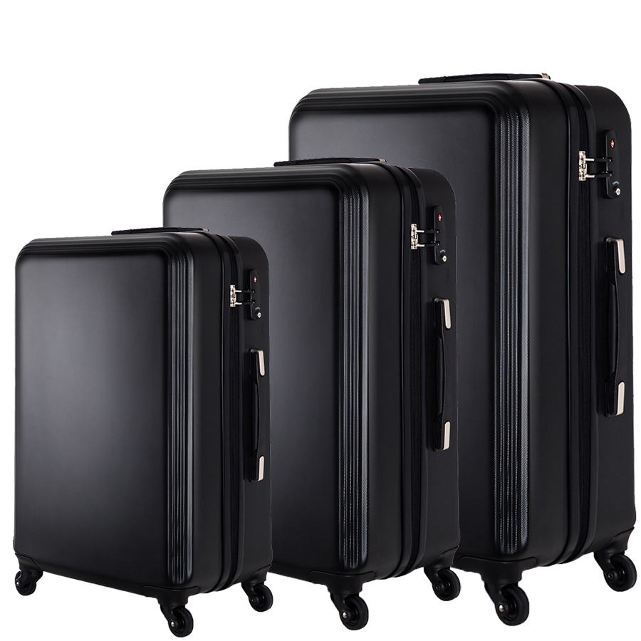 Top Quality Hand Suitcases On Wheels Trolley Luggage 3 Piece Suitcase Set For Girft Beautiful Design