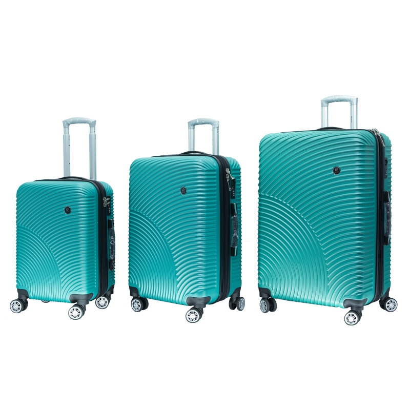 High Quality Strong Tolerance Newest Luggage ABS Trolley Bags Hot Sell Business Trip Luggage Suitcase with Double Handle