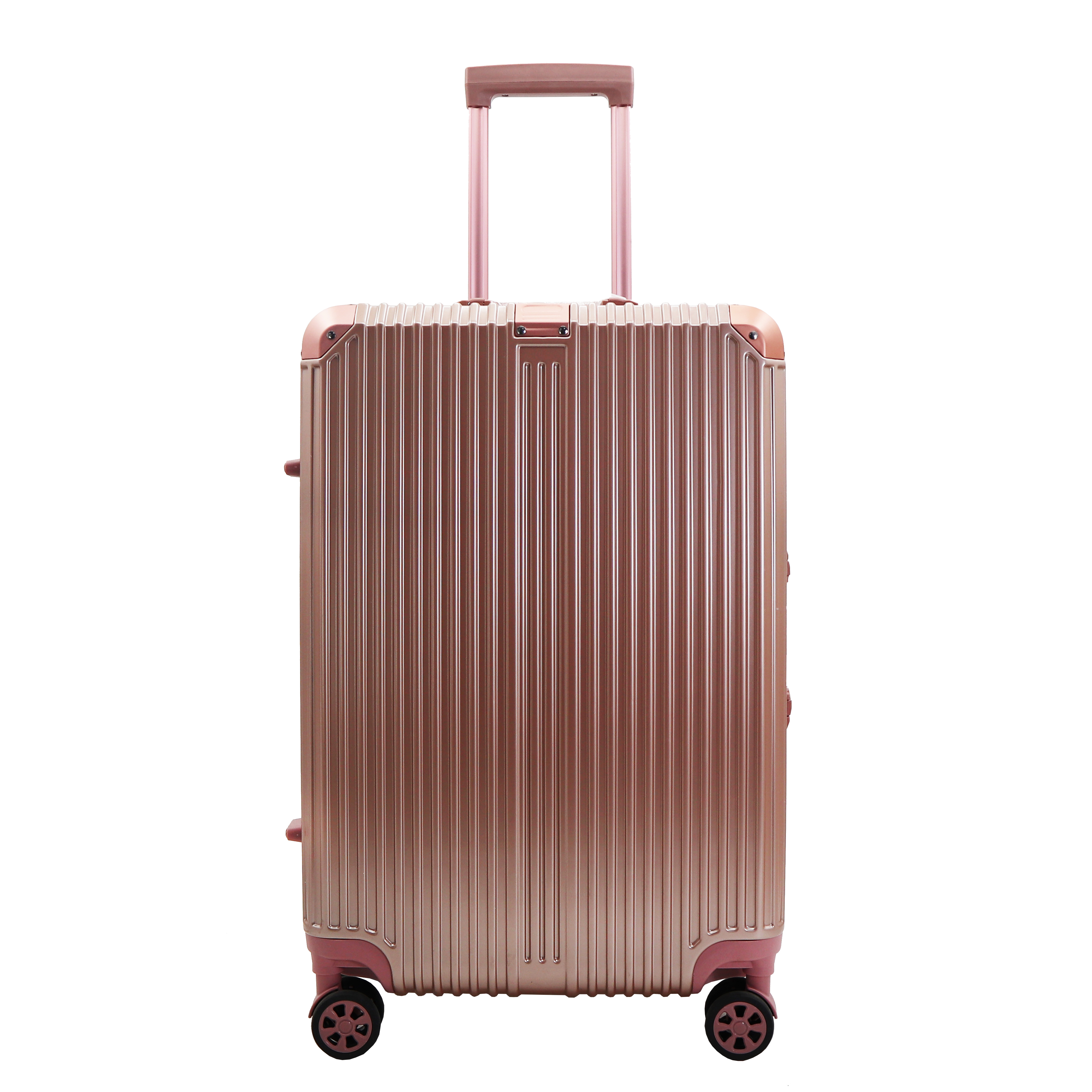 High quality aluminum fram trolley suitcase 20 24 28 inch 3 pcs luggage set