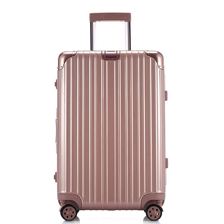 China Hot Sale Aluminum Trolley Frame High Quality Customize Logo Luggage Sets