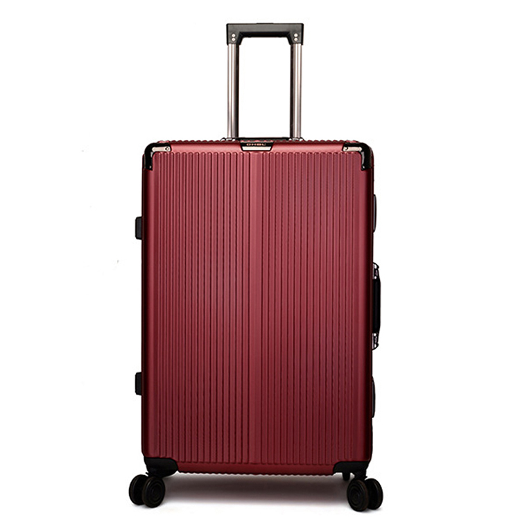 Hot Sale China Factory Aluminum Frame Suit Case 20 24 28 Inch Travel Luggage Set