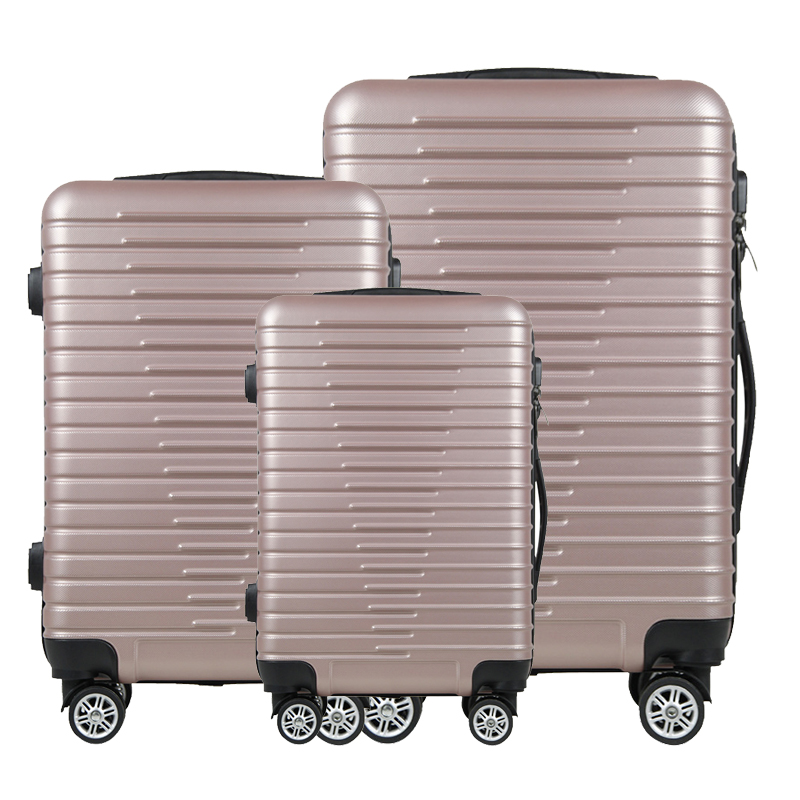 Handle 360 Degree PC Travel Suitcase Hard Shell Luggage Simple Design Trolley Case Suitcase Sets