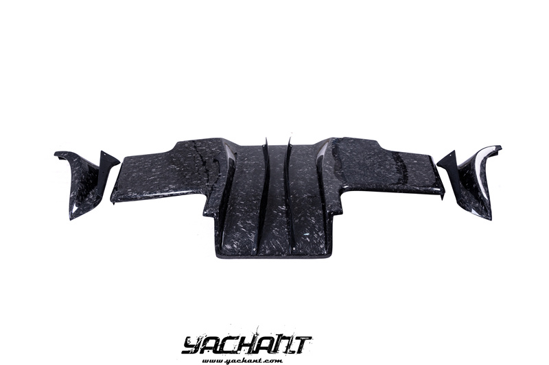 YCTYTSPR069LCFFG 1993-2002 Toyota Supra MK4 Top Secret Style Diffuser CF Forged Carbon Weave (9).jpg