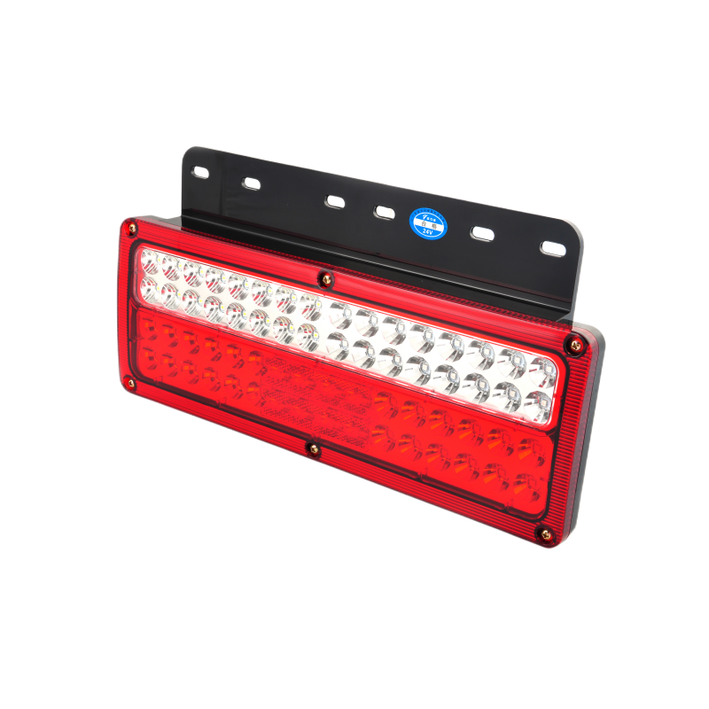 Truck Trailer Tail Light 72Leds 12V 24V Lamp White Red Yellow Led 20W Turn Signal Brake Backup Light