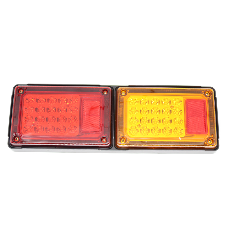 Universal SHILIDUO  Led Tail Light Truck Trailer Car Led Rear Tail Lamp Waterproof Combination Indicator Stop Lamp