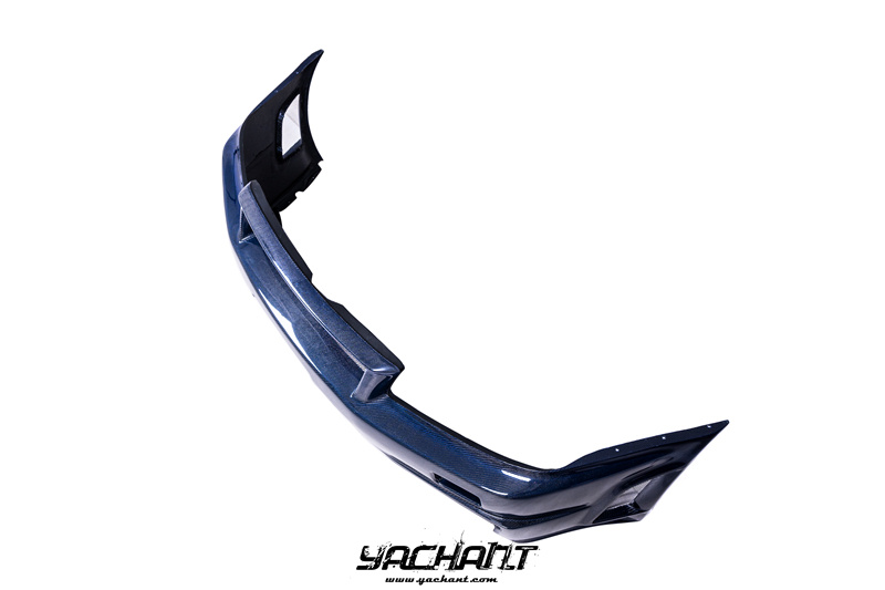 YCR34030BLCF 1999-2002 Nissan Skyline R34 GTR Nismo Z-Tune Style Front Bumper Blue Carbon Fiber (4).jpg