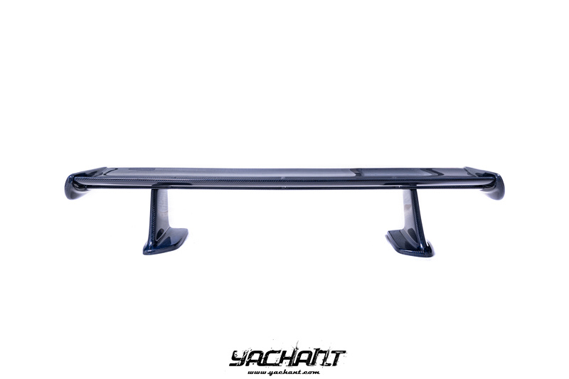 YCR34033BLCF 1999-2002 Nissan Skyline R34 GTTGTR OEM Style Rear Spoiler Wing with Jun Higher Leg Blue Carbon Fiber (2).jpg