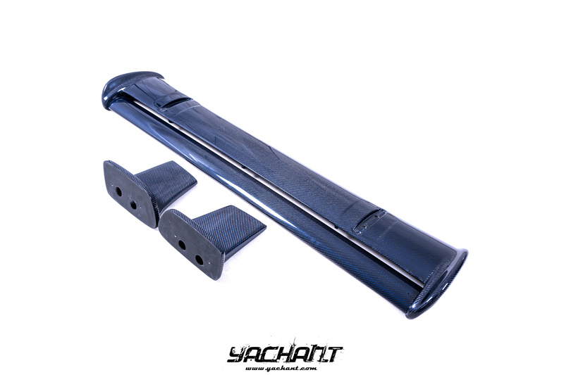 YCR34033BLCF 1999-2002 Nissan Skyline R34 GTTGTR OEM Style Rear Spoiler Wing with Jun Higher Leg Blue Carbon Fiber (21).jpg