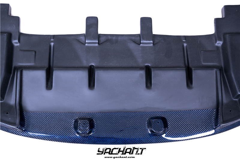 YCR34038BLCF 1999-2002 Nissan Skyline R34 GTR OEM Front Bumper Nismo Style Bottom Lip with Undertray Blue Carbon Fiber (7).jpg