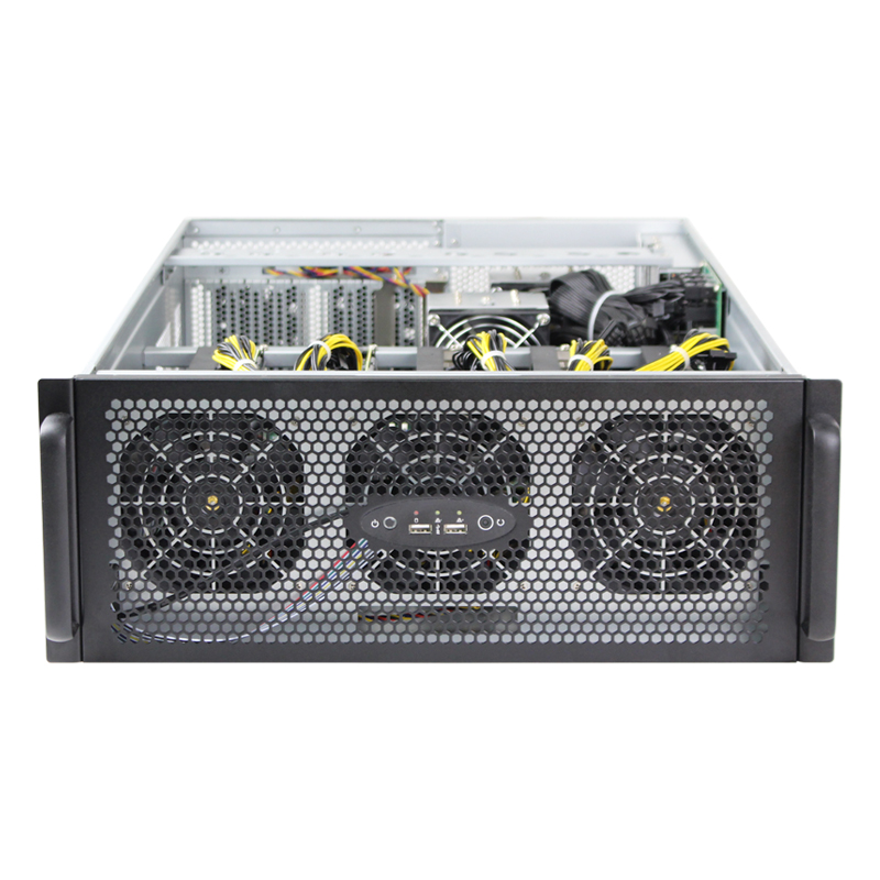 Ai Server Platform Rack Mount 5 6 Gpu Server Case Supports Universal Motherboard For Chatgpt Edge Computing Gaming