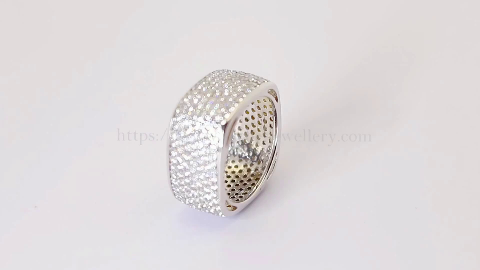 silver ring square shape, square silver ring
