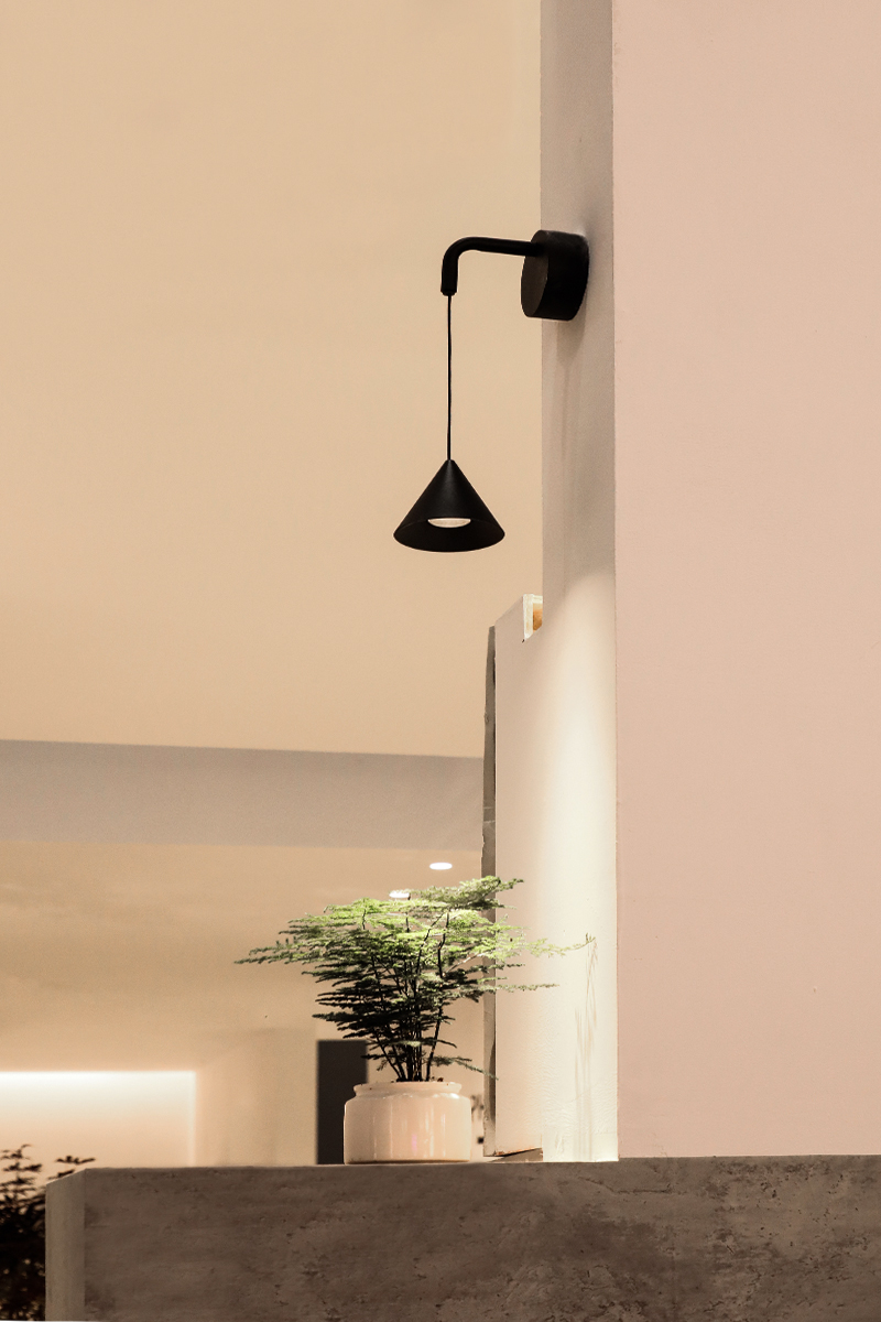 wall mounted pendant light