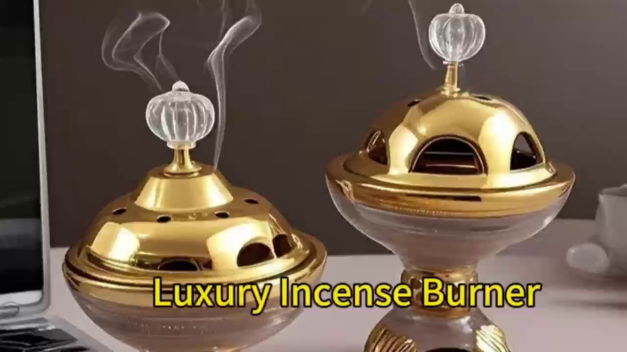 ceramic incense burner with lid， Aroma Burner Oil Diffusers， Home & Kitchen Aromatherapy Burner
