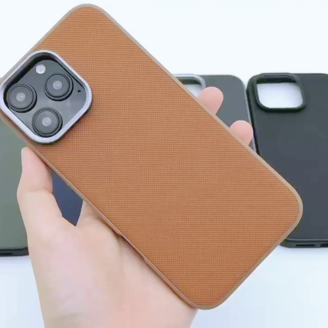 Leather phone case