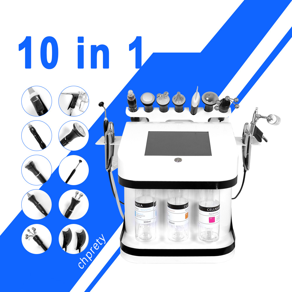 Hydra Beauty Facial Machine Professional, Hydra Microdermabrasion Facial Machial Machial Machial, LED kosmetický zařízení OEM, RF obličejový stroj Utáhne zvedání