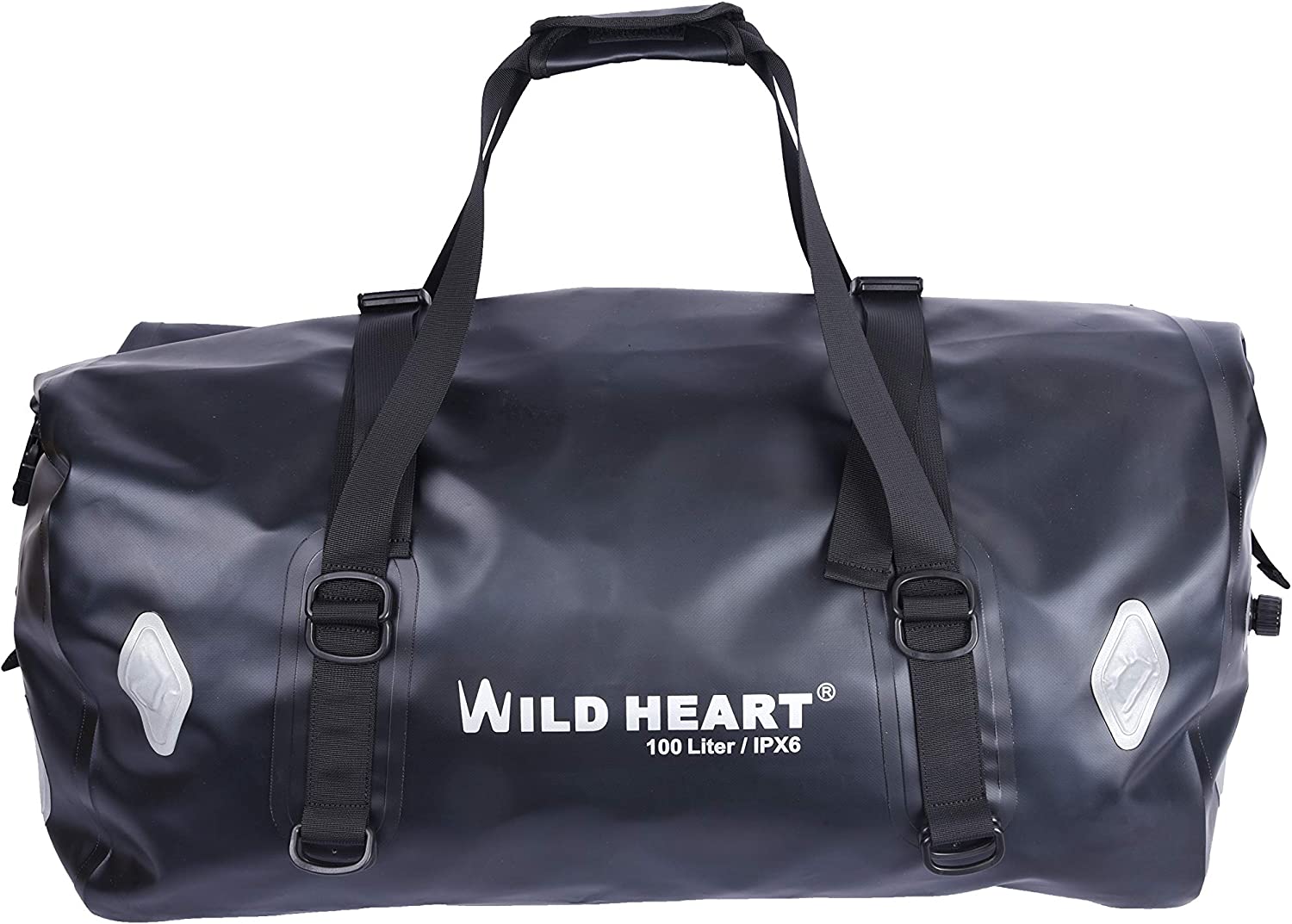 WILD HEART Saddlebags Moto Impermeabile 36L (18L* 2) Moto Laterali Borse  Bagagliaio Accessori Moto Nero : : Auto e Moto