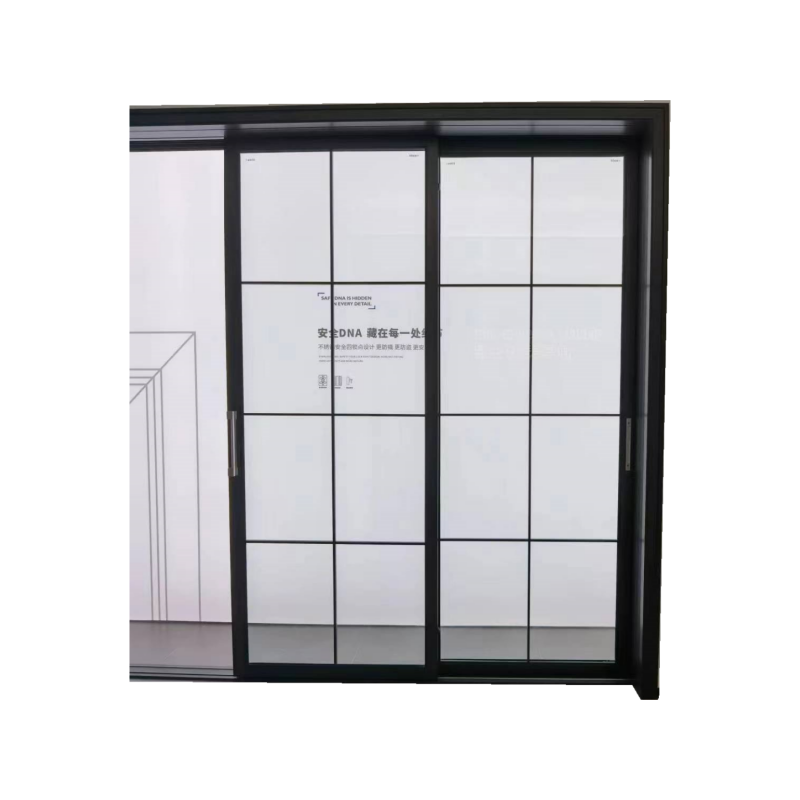 Aluminum Decorative Grille Sliding Door, sliding door with grill, sliding grille door