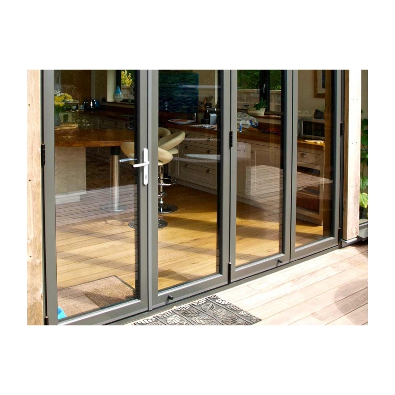 Customized Multiple Panels Bi-Fold Door, Multiple Panels Wind Resistance Bi-Fold Door, Wind Resistance Bi-Fold Door