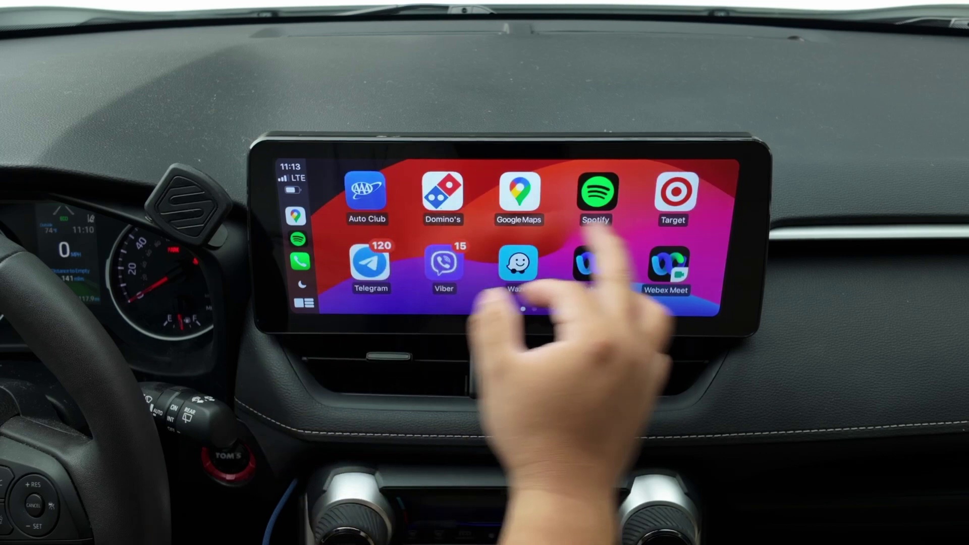 Dasaita Android Car Radio； Toyota Corolla 2019-2022 head unit； Wireless CarPlay stereo； Android Auto GPS navigation； Double-DIN multimedia system； Car DVD player with Bluetooth； Plug-and-play Toyota Corolla upgrade； HD touchscreen car stereo；