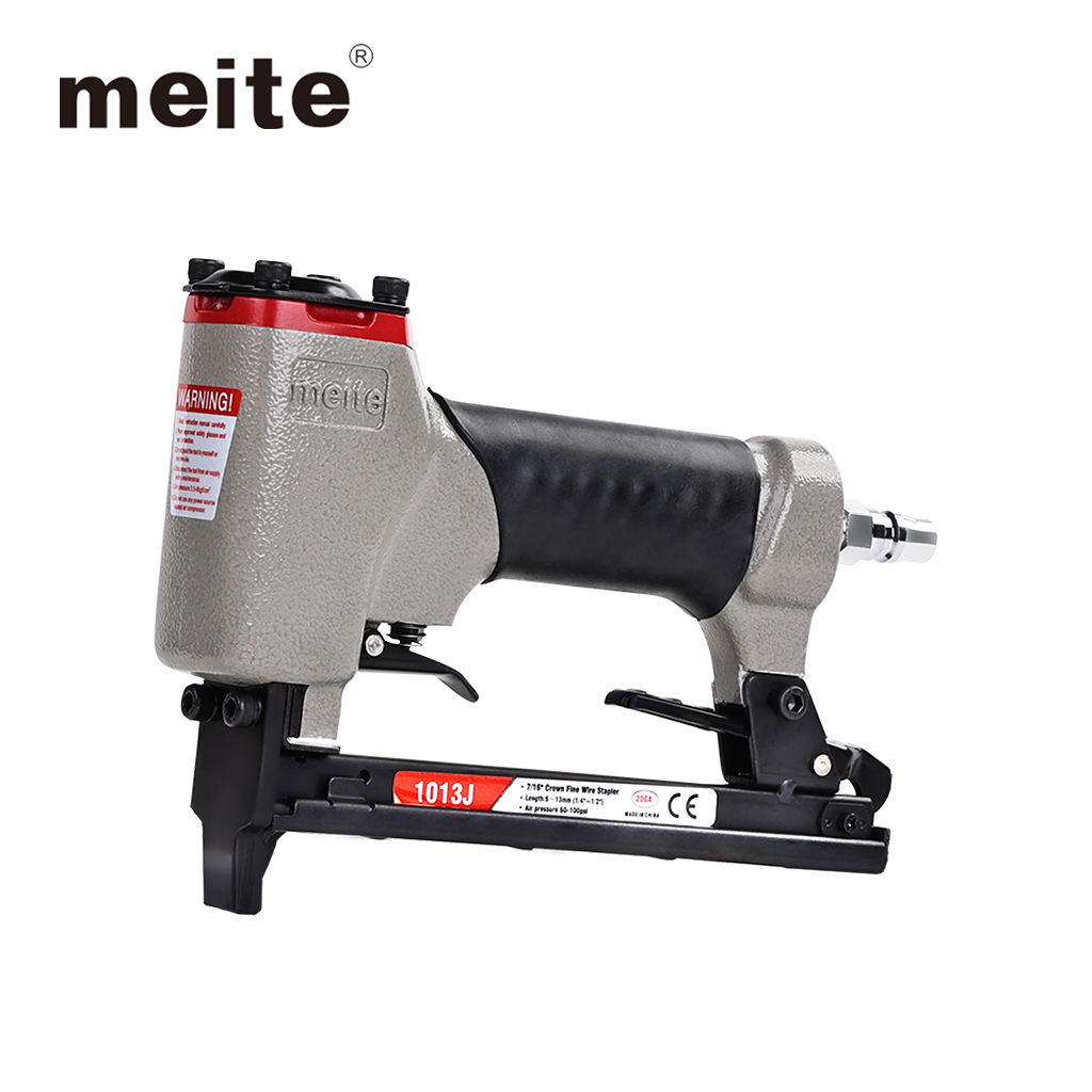 Meite hm515 frame gun nailer with 1000pcs nails manual flex point tacker  framing pin stapler