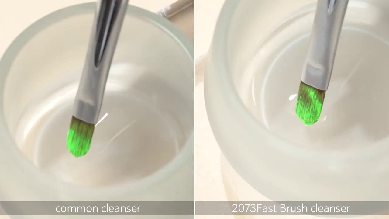Salon Grade Nail Brush Cleaner - Remove Gel & Acrylic Residue