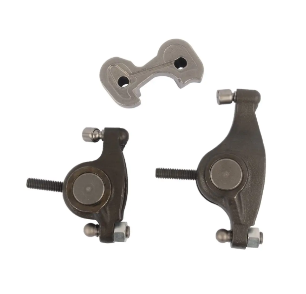 Engine Rocker Lever Components Disassembled