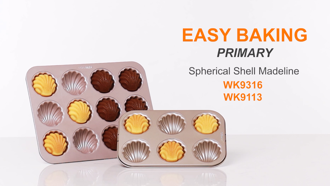 shell madeleine baking pan