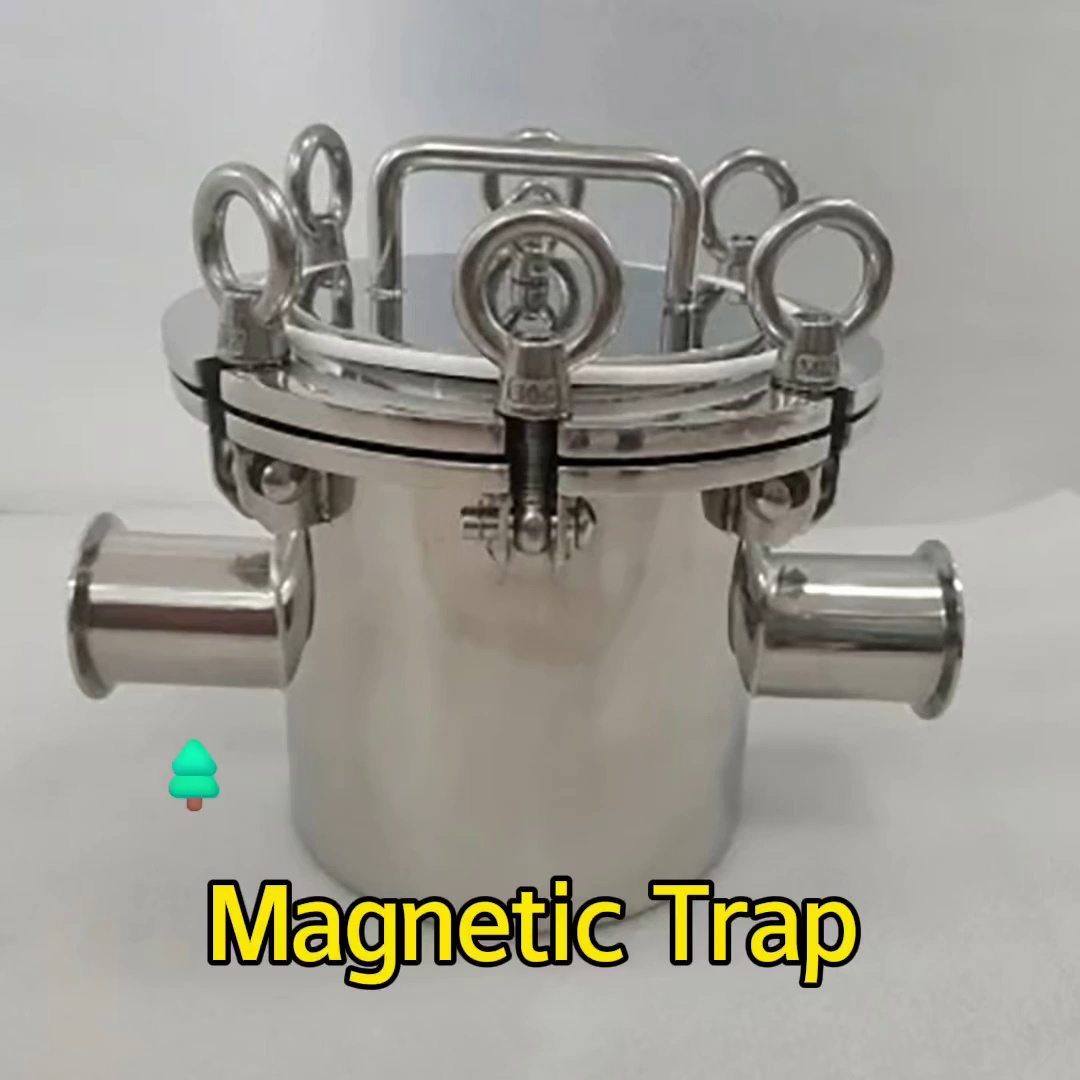 magnetic trap, magnetic traps, sanitary magnetic traps, sanitary magnetic trap