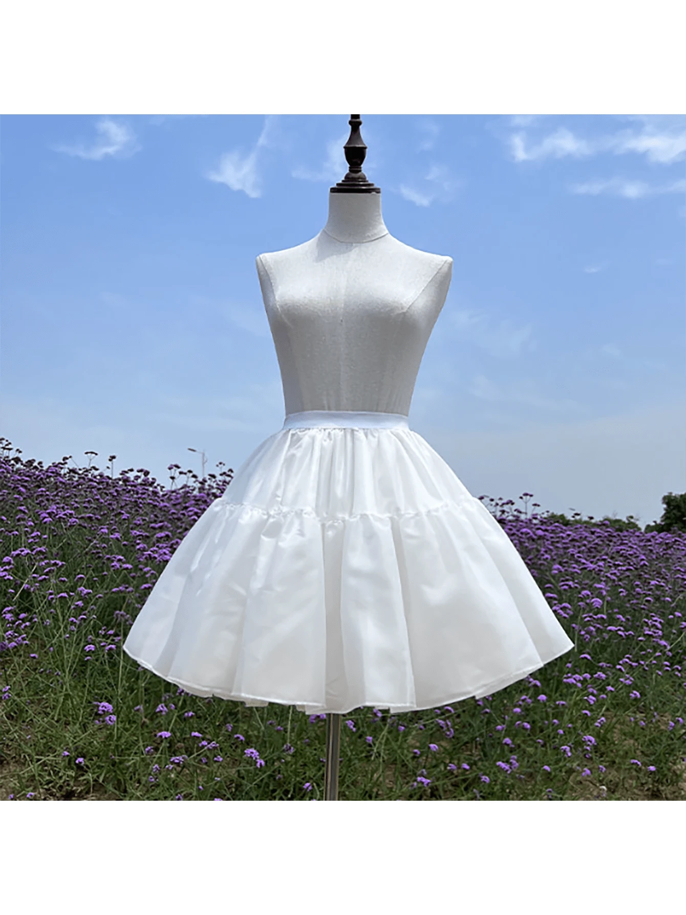 1pc Dress Petticoat Crinoline For Lolita Daily Wear