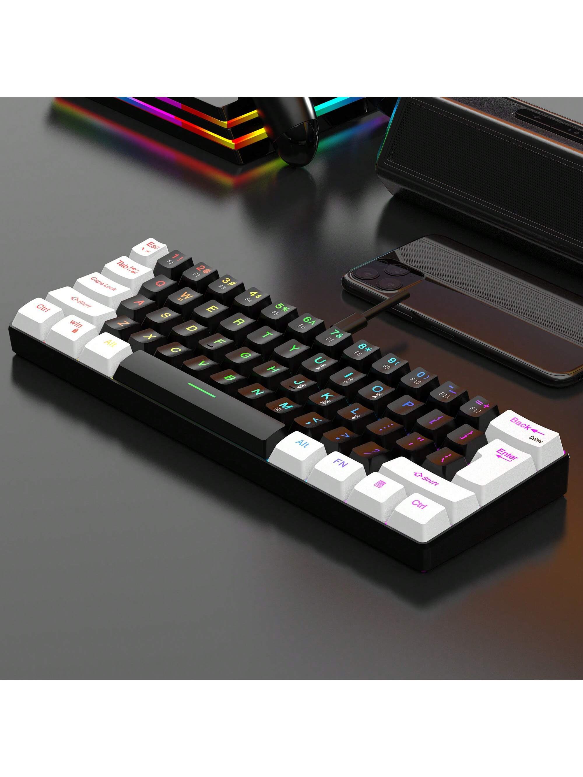 60% Wired Gaming Mini Keyboard