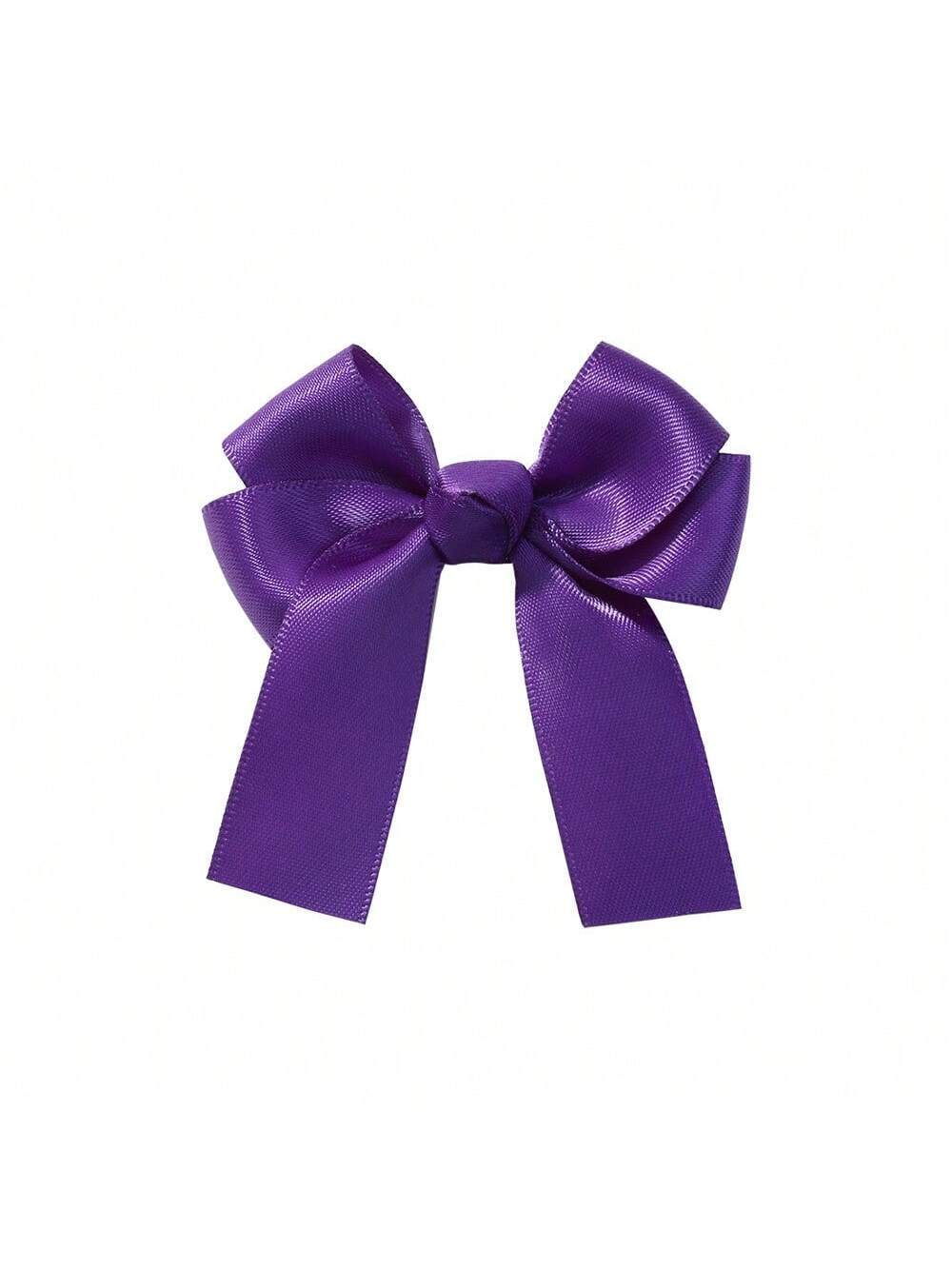 1pc Candy-Colored Bowknot Ribbon Hair Clip