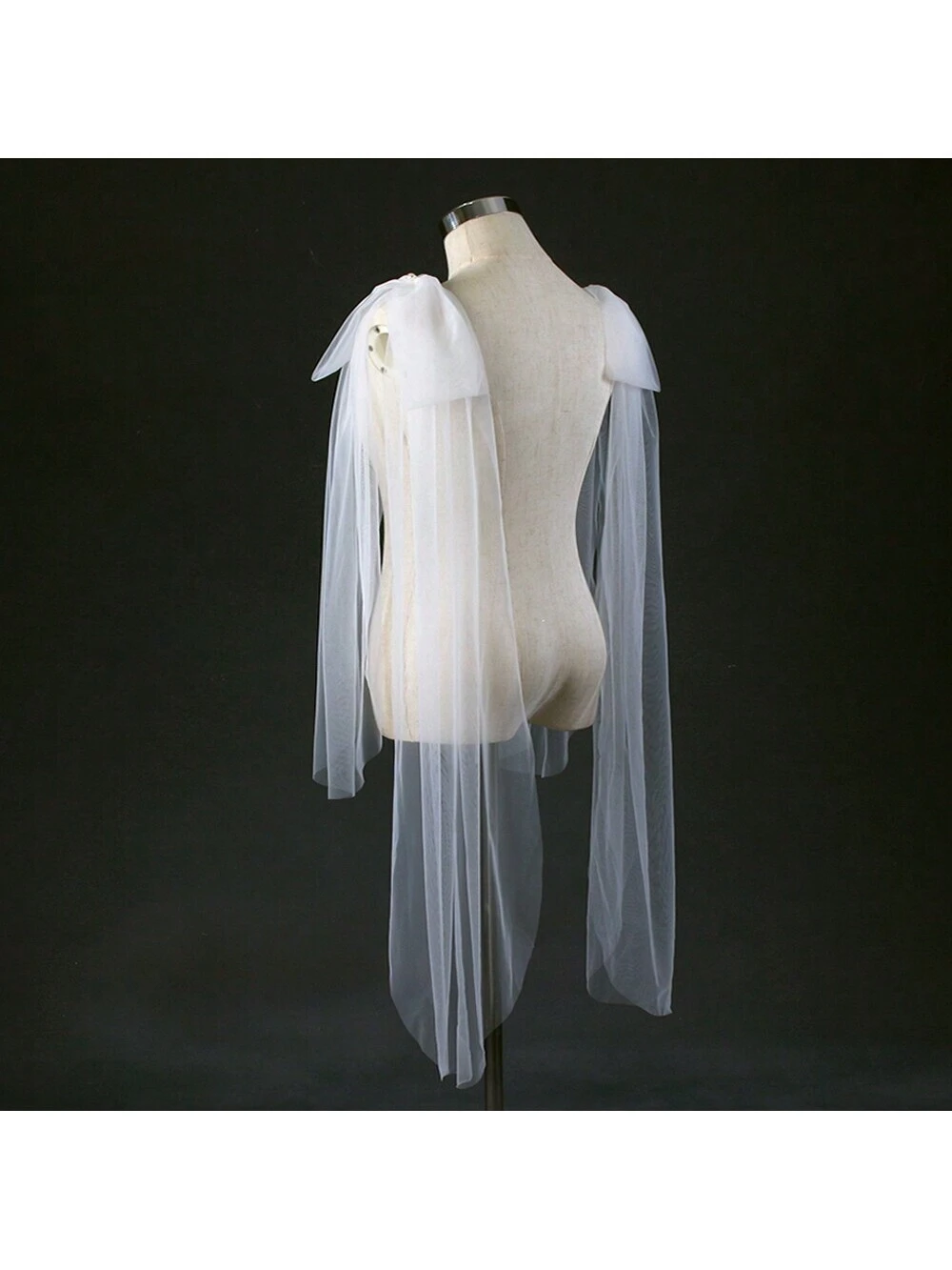 1pc Bridal Wedding Dress Shoulder Veil Arms Accessory